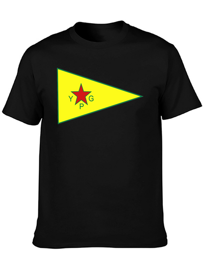 YPG Flag Graphic T-Shirt - Black