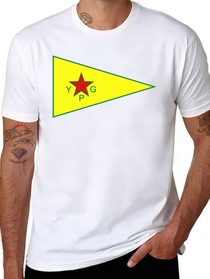 YPG Flag Graphic T-Shirt - Black