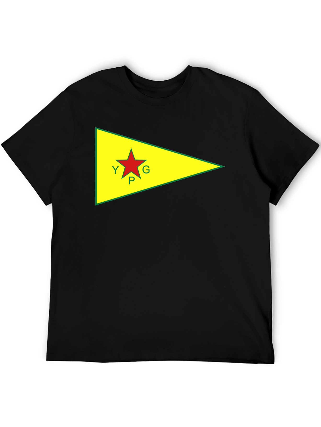 YPG Flag Graphic T-Shirt - Black