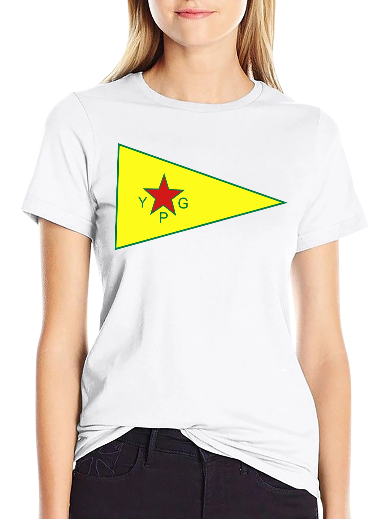 YPG Flag Graphic T-Shirt - Black