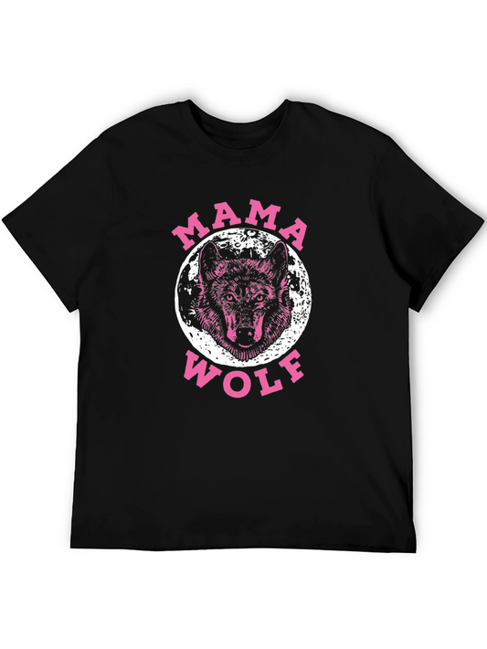 Mama Wolf Graphic T-Shirt