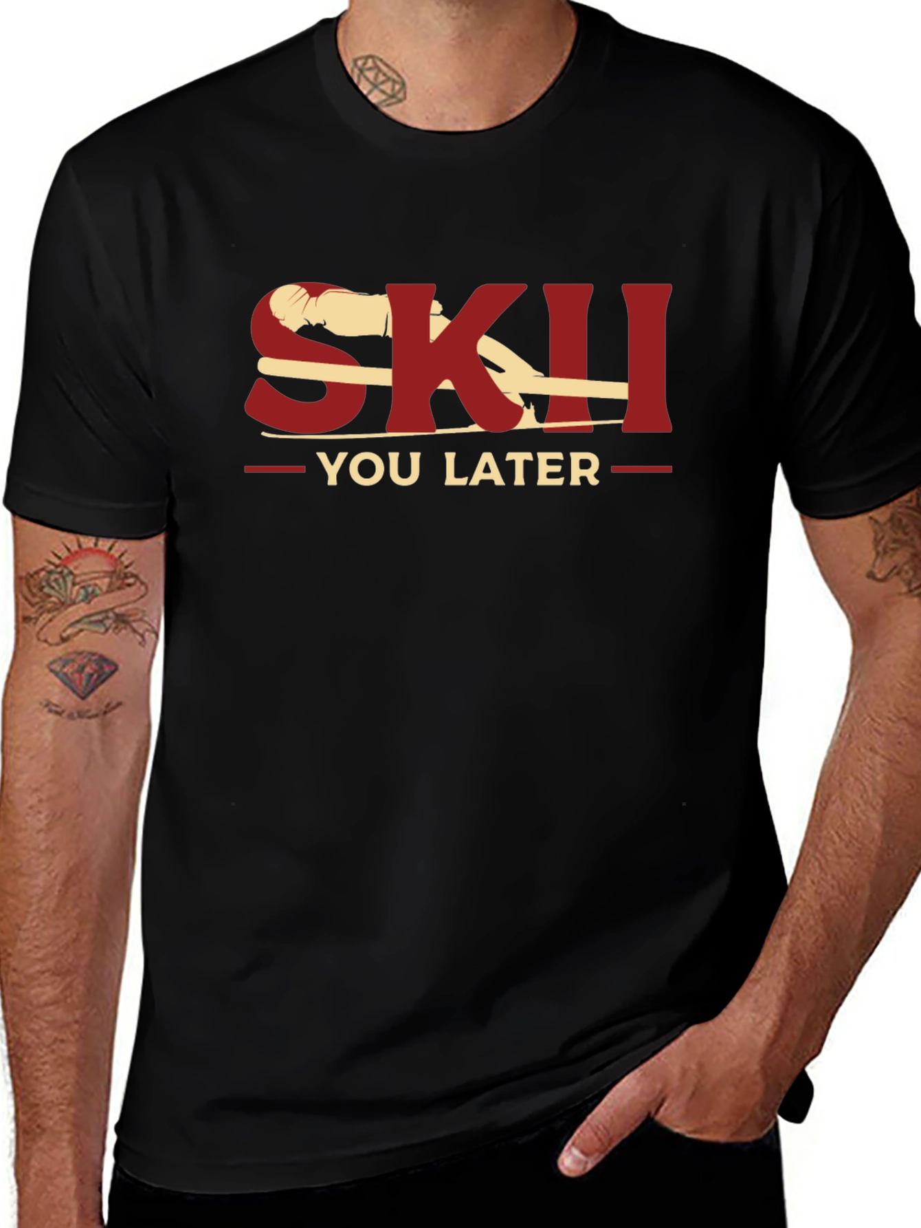 Ski You Later Graphic T-Shirt