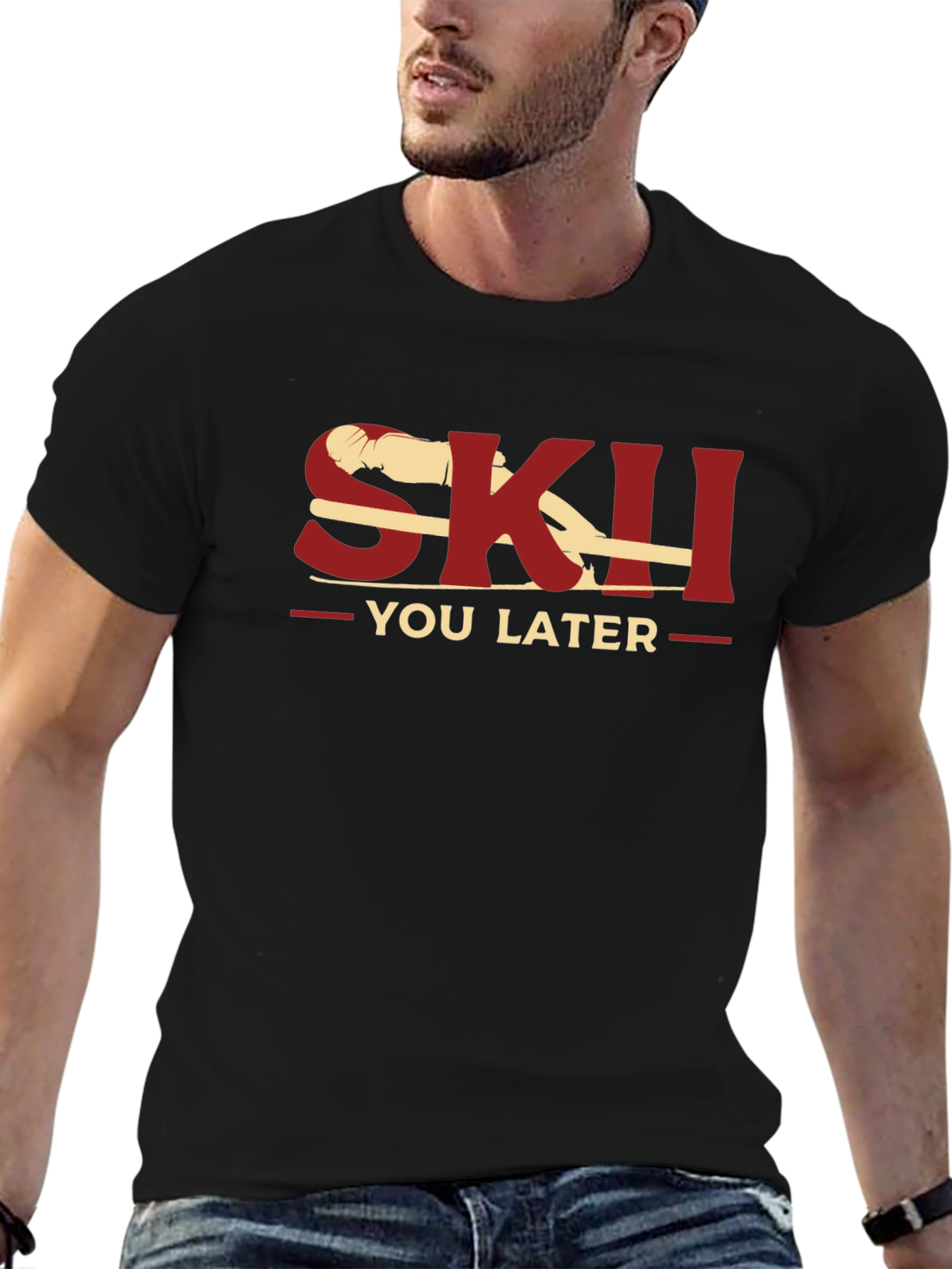 Ski You Later Graphic T-Shirt