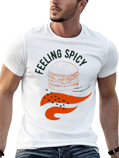 Feeling Spicy Burger Graphic Tee