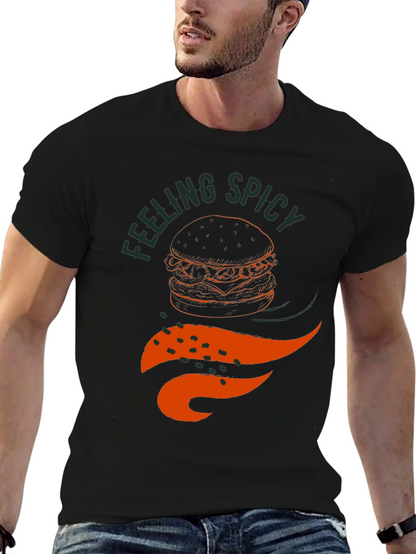 Feeling Spicy Burger Graphic Tee