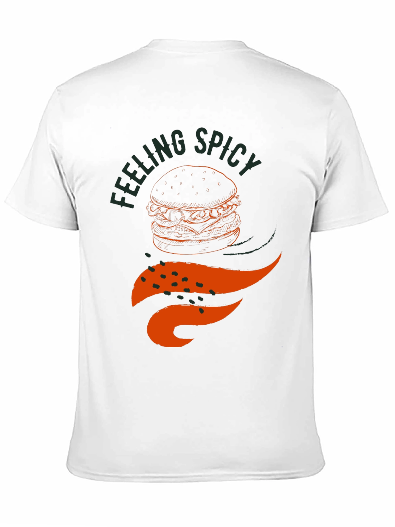 Feeling Spicy Burger Graphic Tee