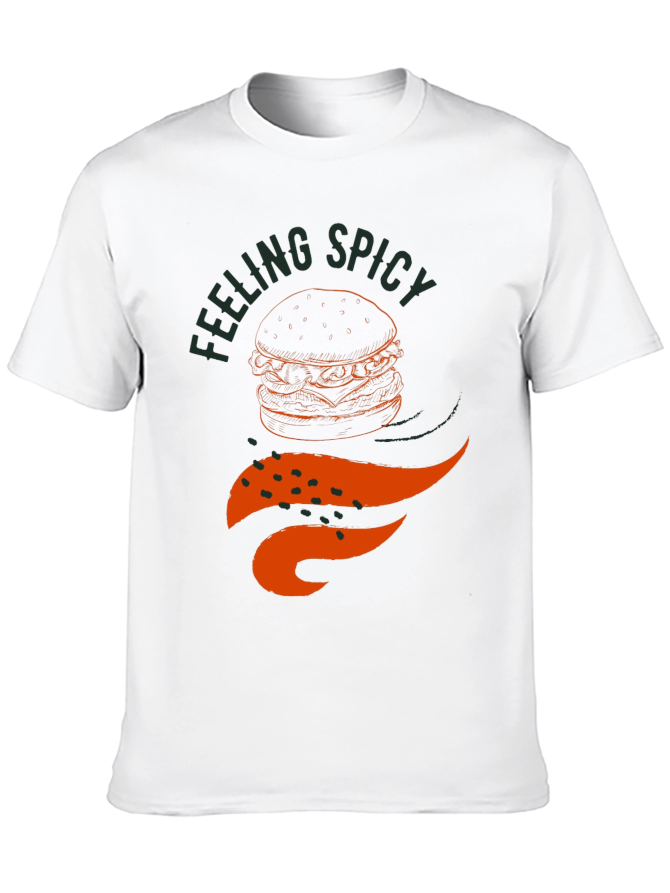 Feeling Spicy Burger Graphic Tee