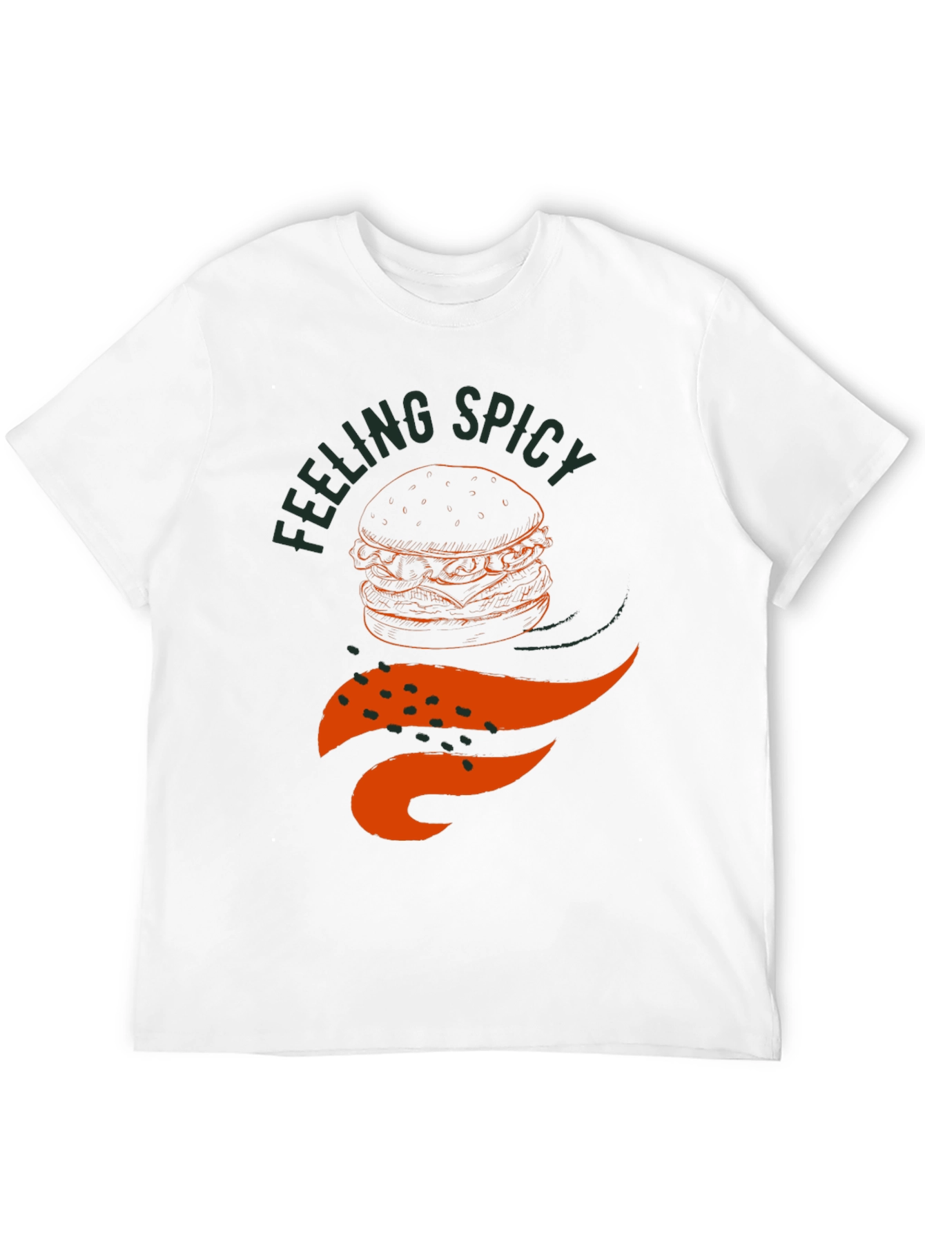 Feeling Spicy Burger Graphic Tee