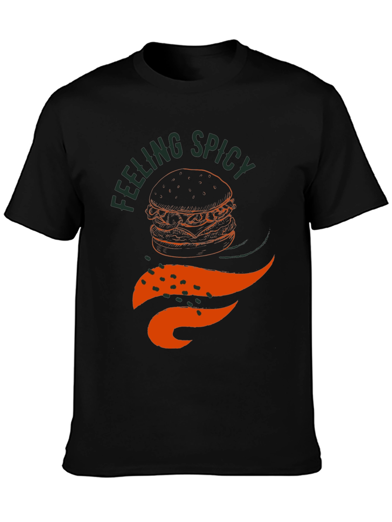 Feeling Spicy Burger Graphic Tee
