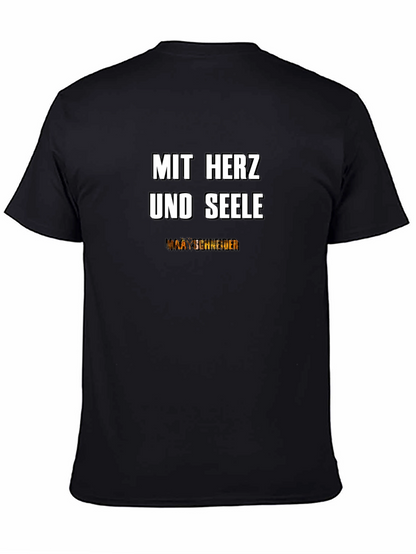 Mit Herz Und Seele Black T-Shirt