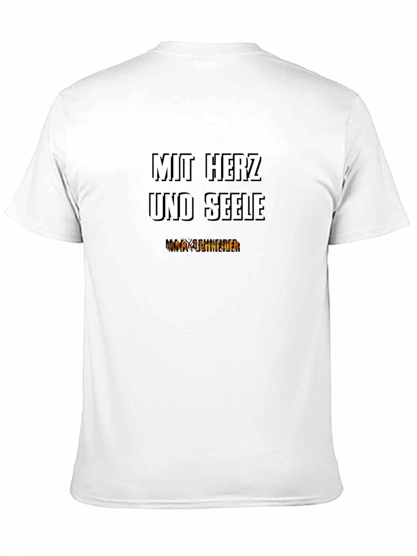 Mit Herz Und Seele Black T-Shirt