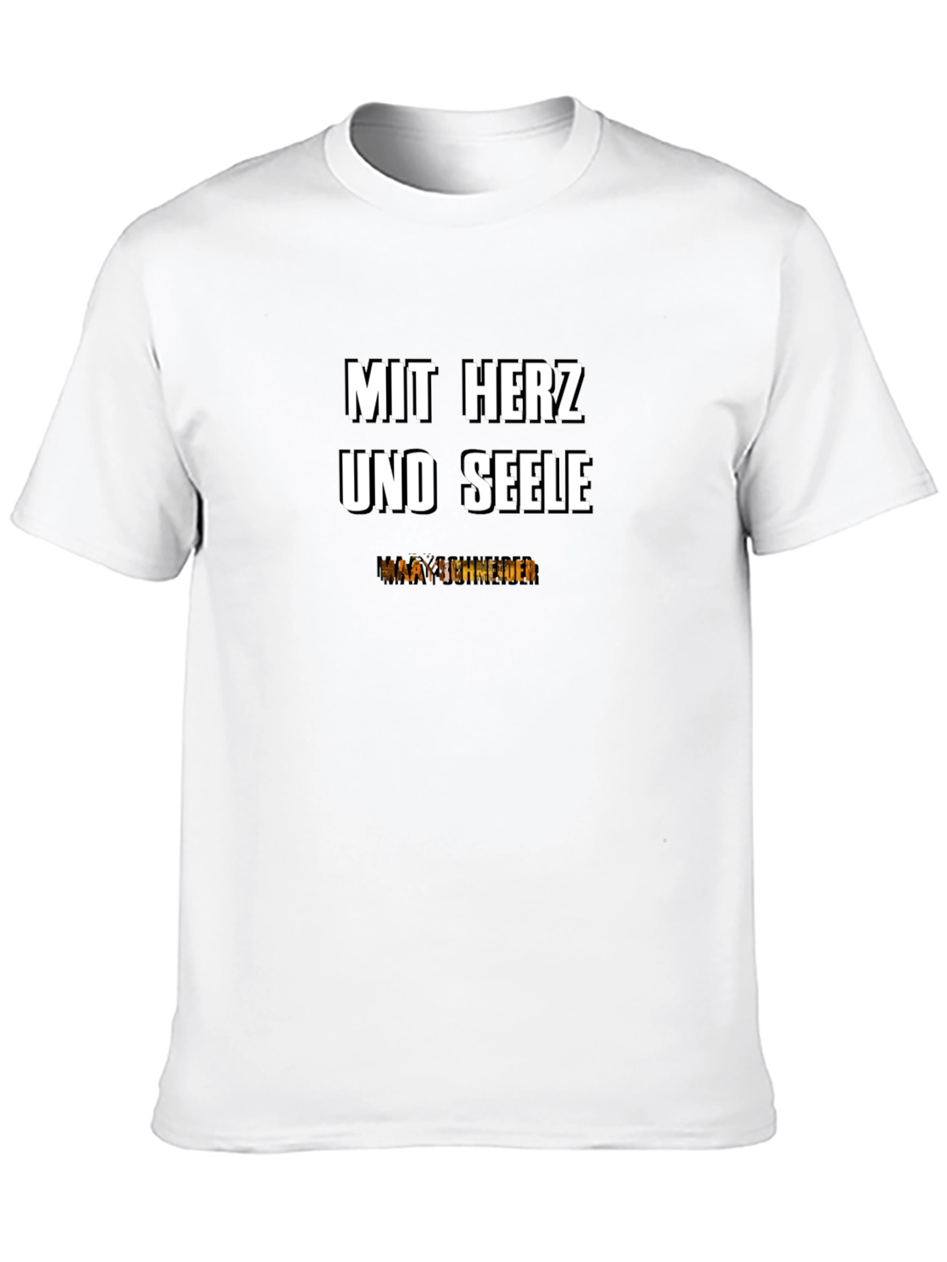 Mit Herz Und Seele Black T-Shirt