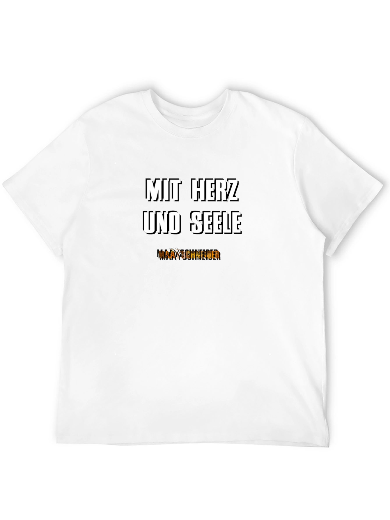 Mit Herz Und Seele Black T-Shirt