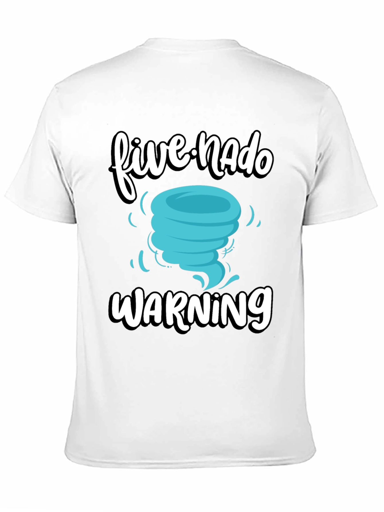 Five-Nado Warning T-Shirt Funny Weather Tee