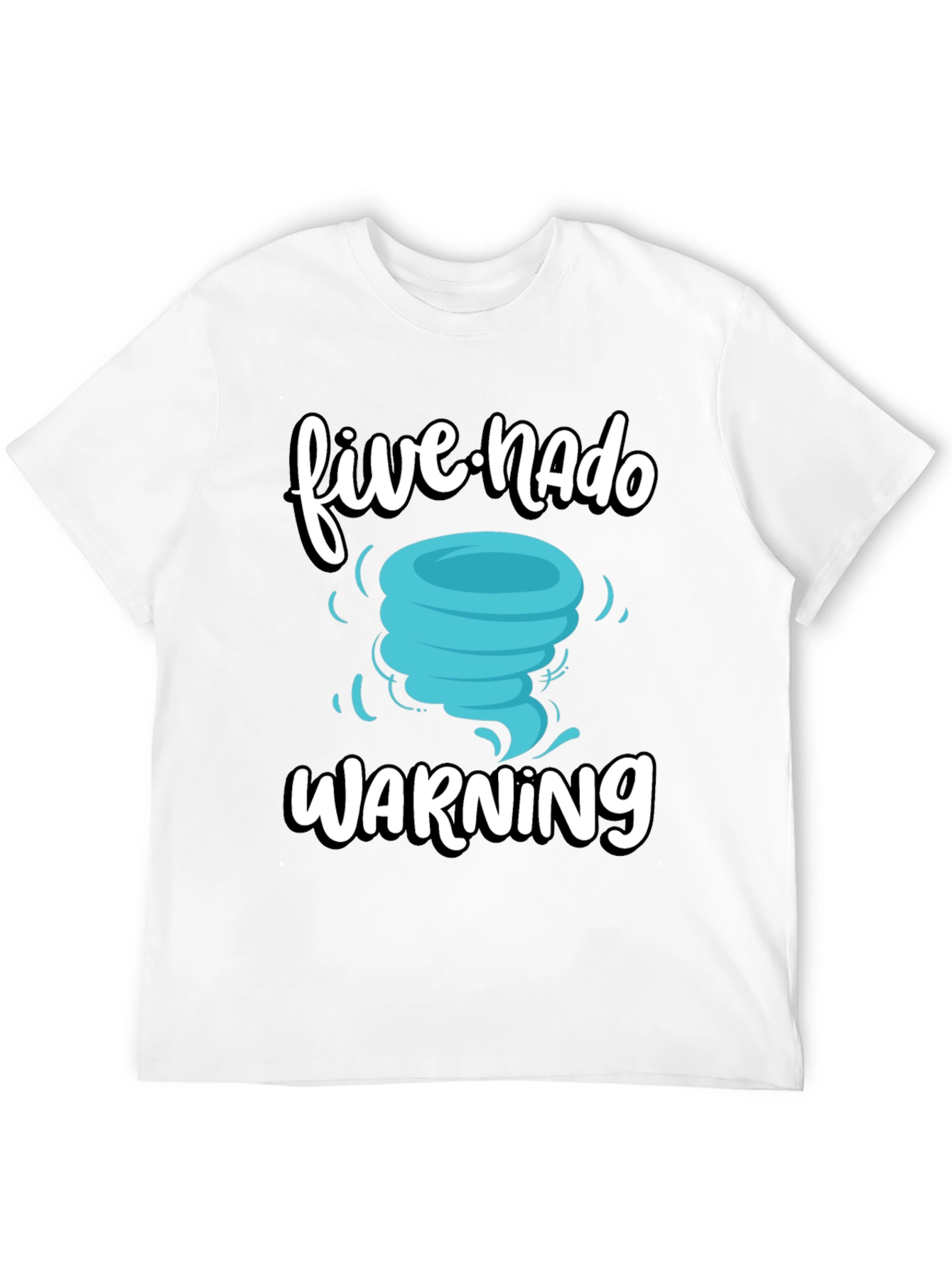 Five-Nado Warning T-Shirt Funny Weather Tee