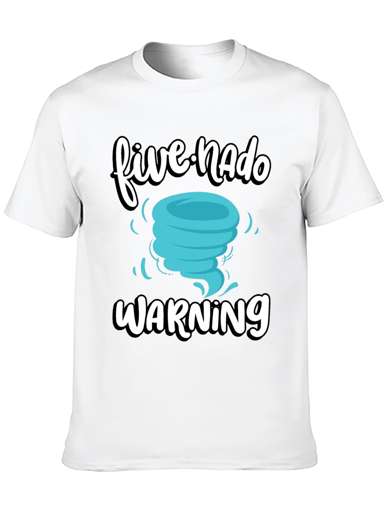 Five-Nado Warning T-Shirt Funny Weather Tee