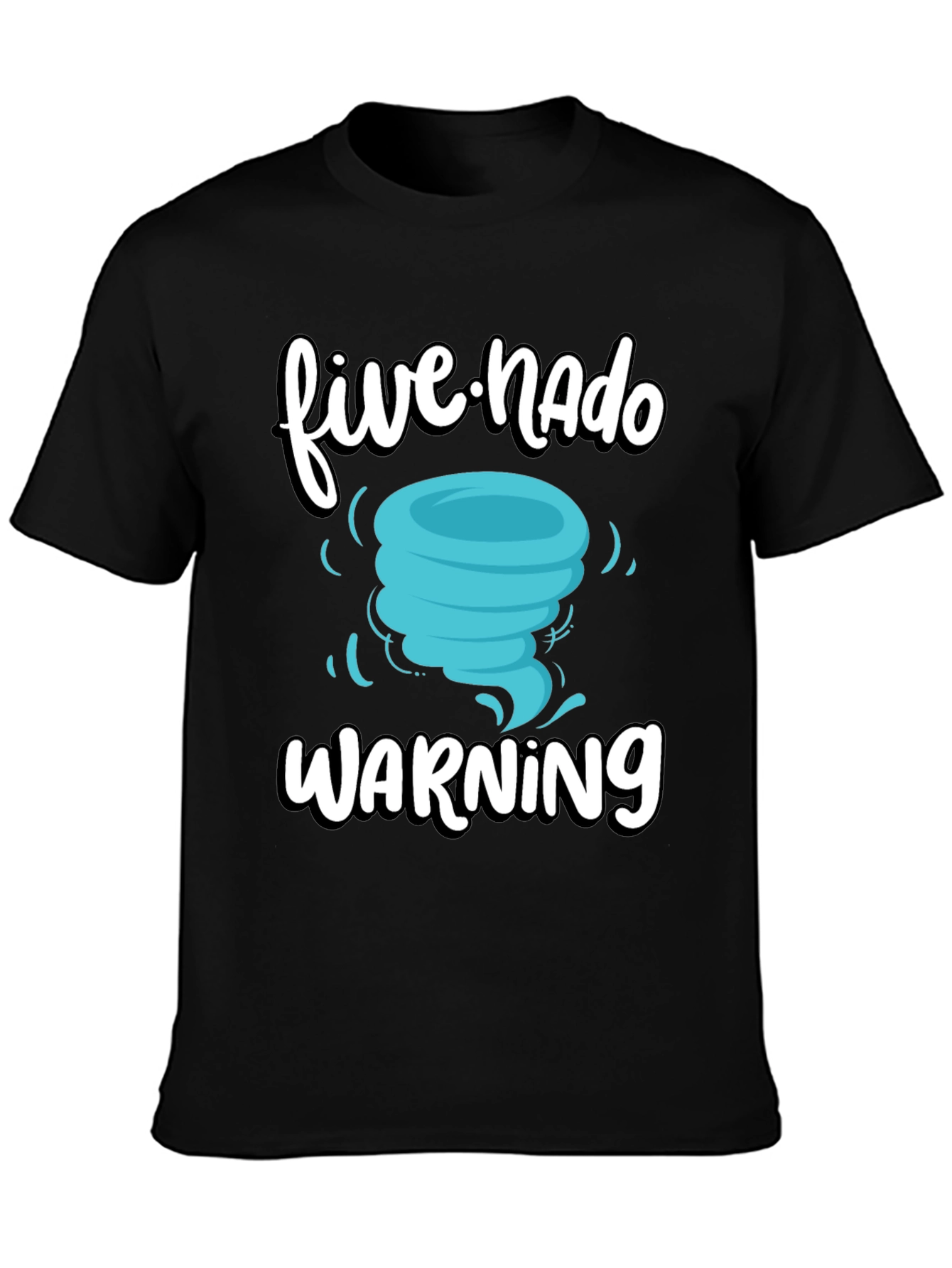Five-Nado Warning T-Shirt Funny Weather Tee