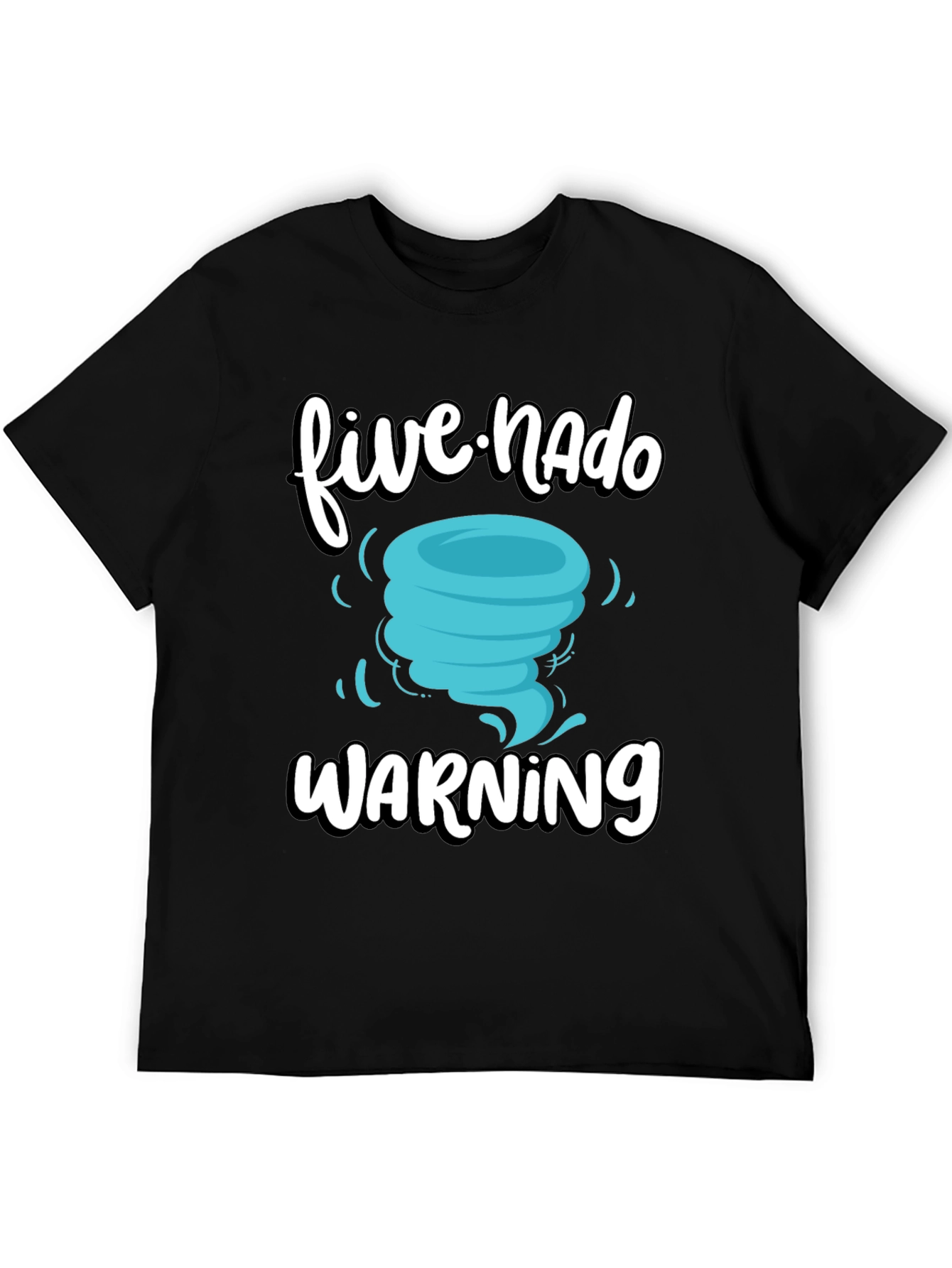 Five-Nado Warning T-Shirt Funny Weather Tee