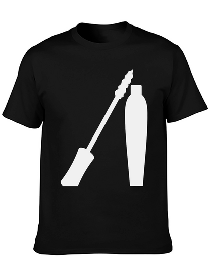 Makeup Lovers T-Shirt - Mascara Graphic Tee