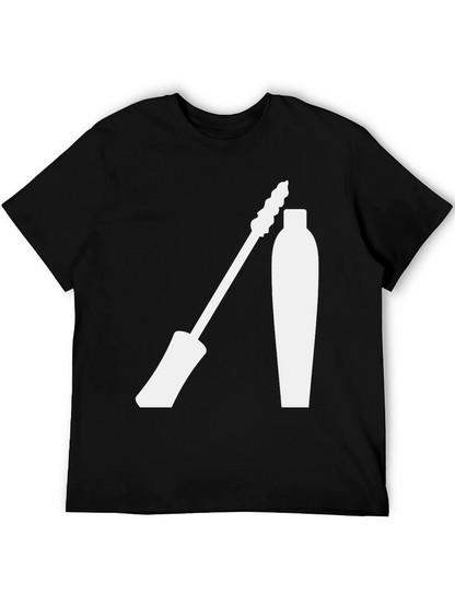 Makeup Lovers T-Shirt - Mascara Graphic Tee