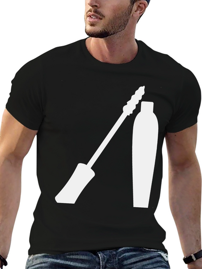 Makeup Lovers T-Shirt - Mascara Graphic Tee