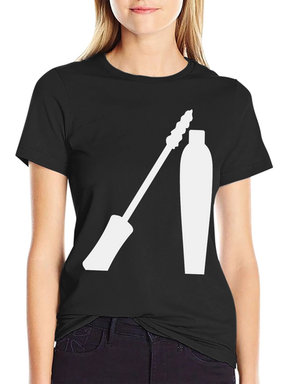 Makeup Lovers T-Shirt - Mascara Graphic Tee