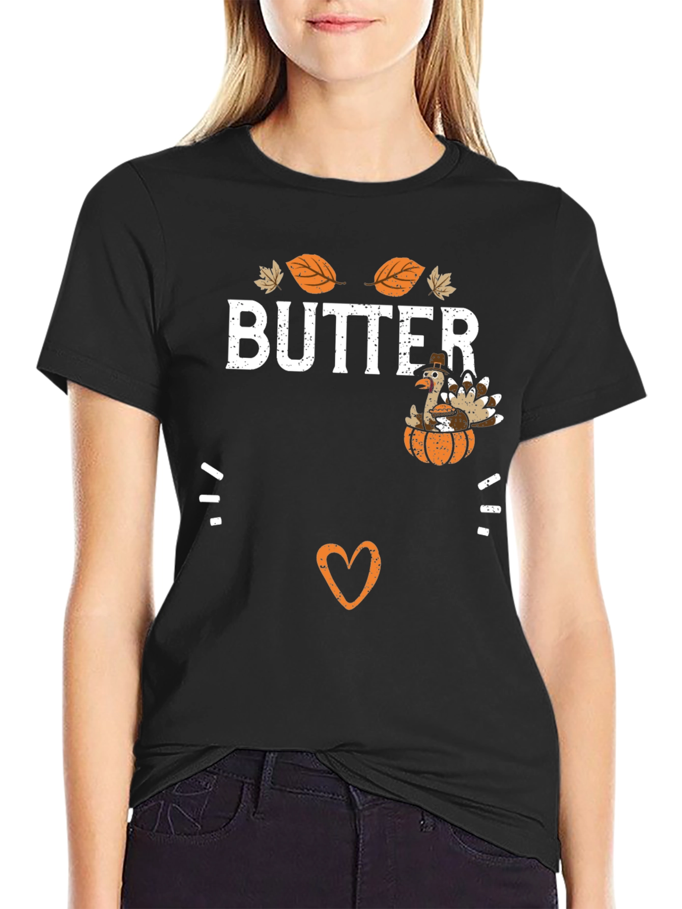 Butter Thanksgiving T-Shirt for Moms