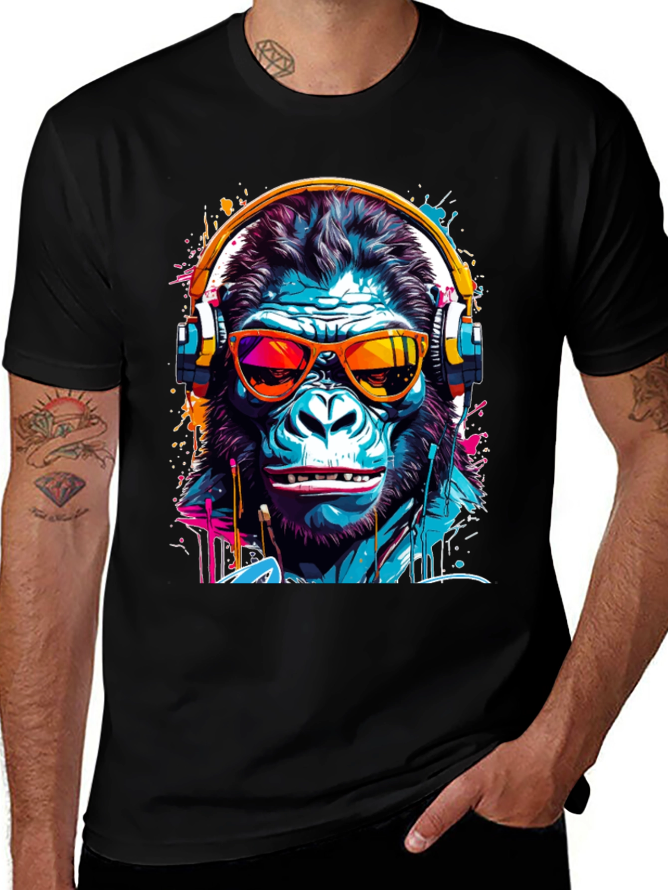 Funky Gorilla Graphic Tee
