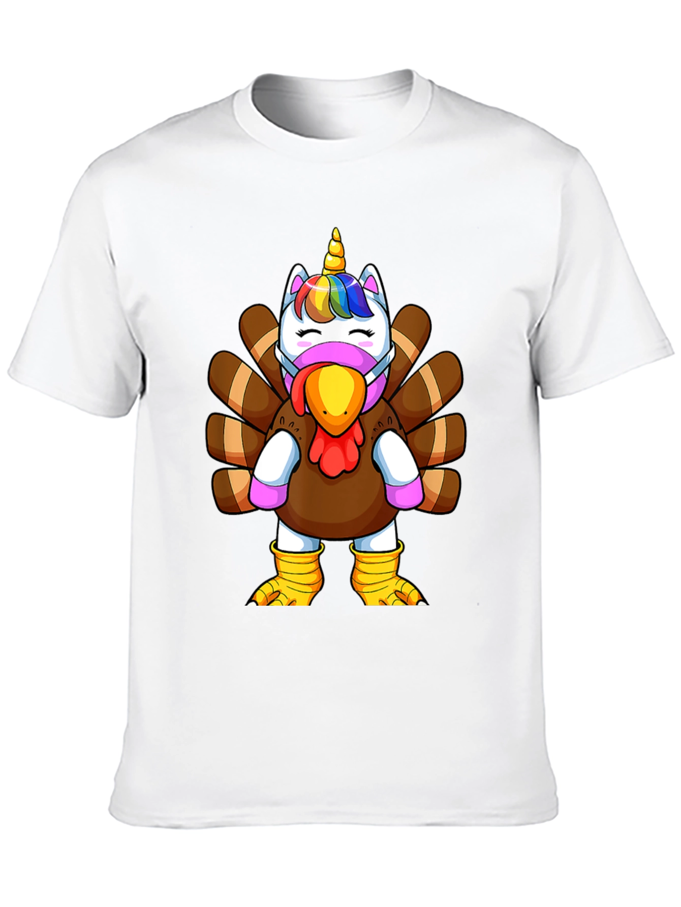 Unicorn Turkey Thanksgiving T-Shirt