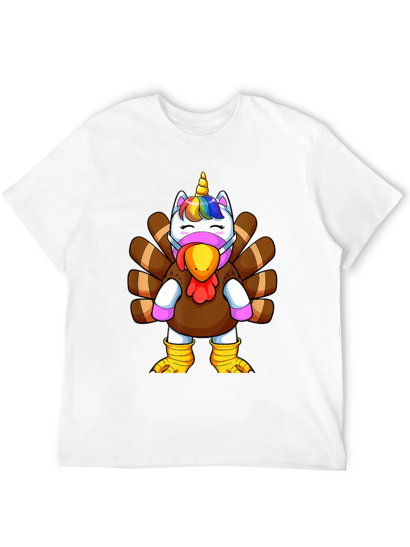 Unicorn Turkey Thanksgiving T-Shirt
