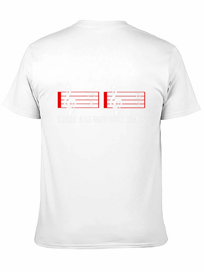 Difficult Times Music T-Shirt