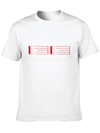 Difficult Times Music T-Shirt