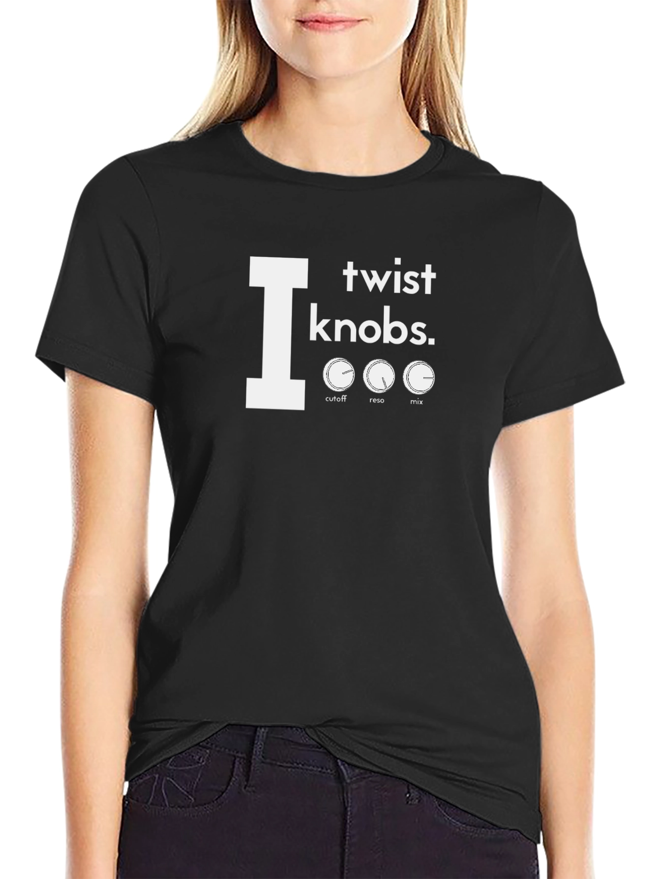 I Twist Knobs T-Shirt - Music Production Tee