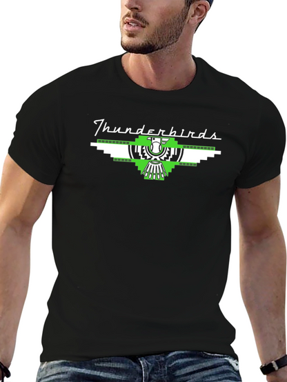 Thunderbirds Graphic Tee - Classic Black T-Shirt