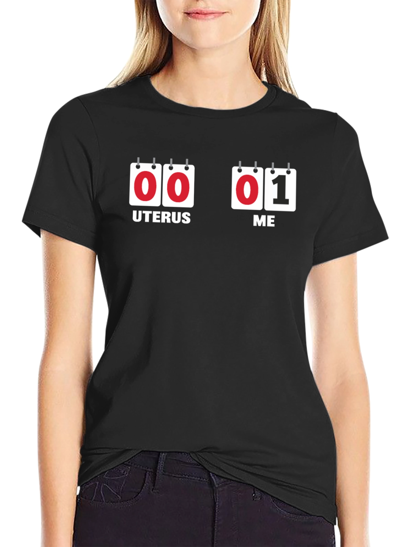 Uterus 00 Me 01 T-Shirt Humor Tee