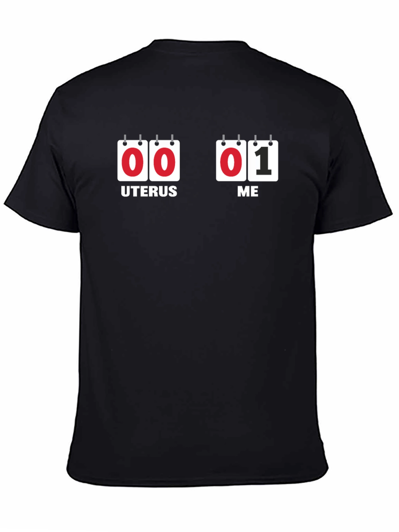 Uterus 00 Me 01 T-Shirt Humor Tee