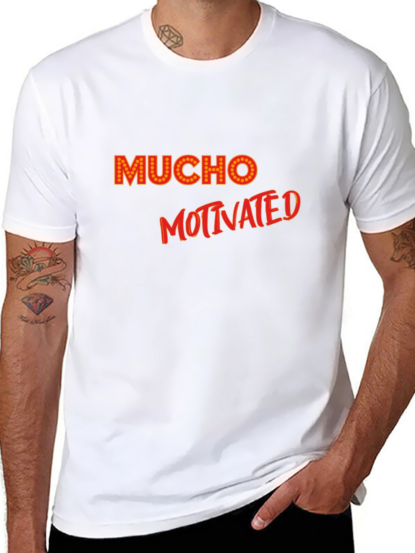 Mucho Motivated Black T-Shirt