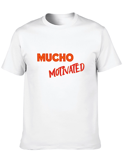 Mucho Motivated Black T-Shirt