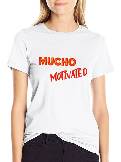 Mucho Motivated Black T-Shirt