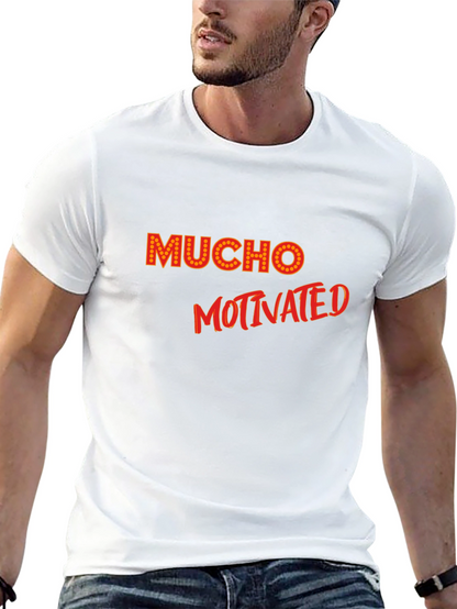 Mucho Motivated Black T-Shirt