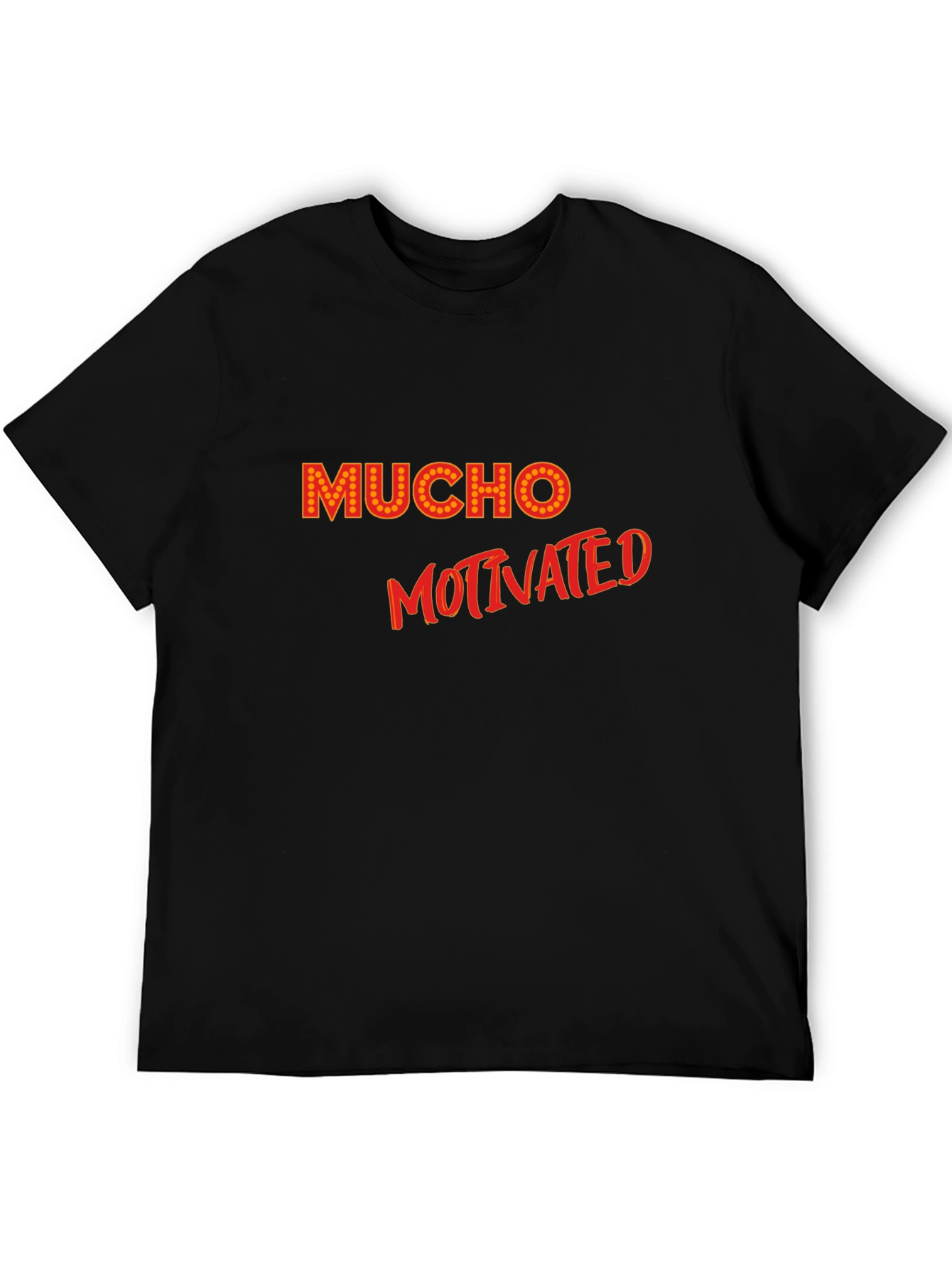 Mucho Motivated Black T-Shirt