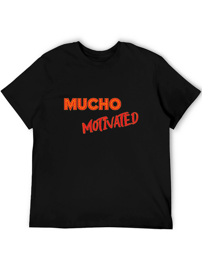 Mucho Motivated Black T-Shirt