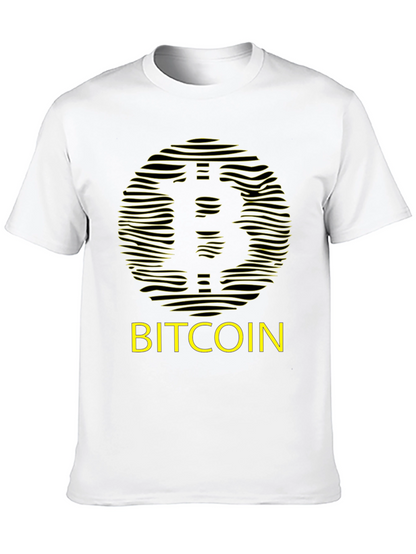 Bitcoin Graphic Tee - Crypto Currency Fan T-Shirt