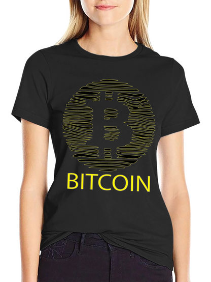 Bitcoin Graphic Tee - Crypto Currency Fan T-Shirt