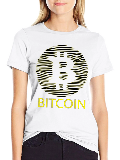Bitcoin Graphic Tee - Crypto Currency Fan T-Shirt