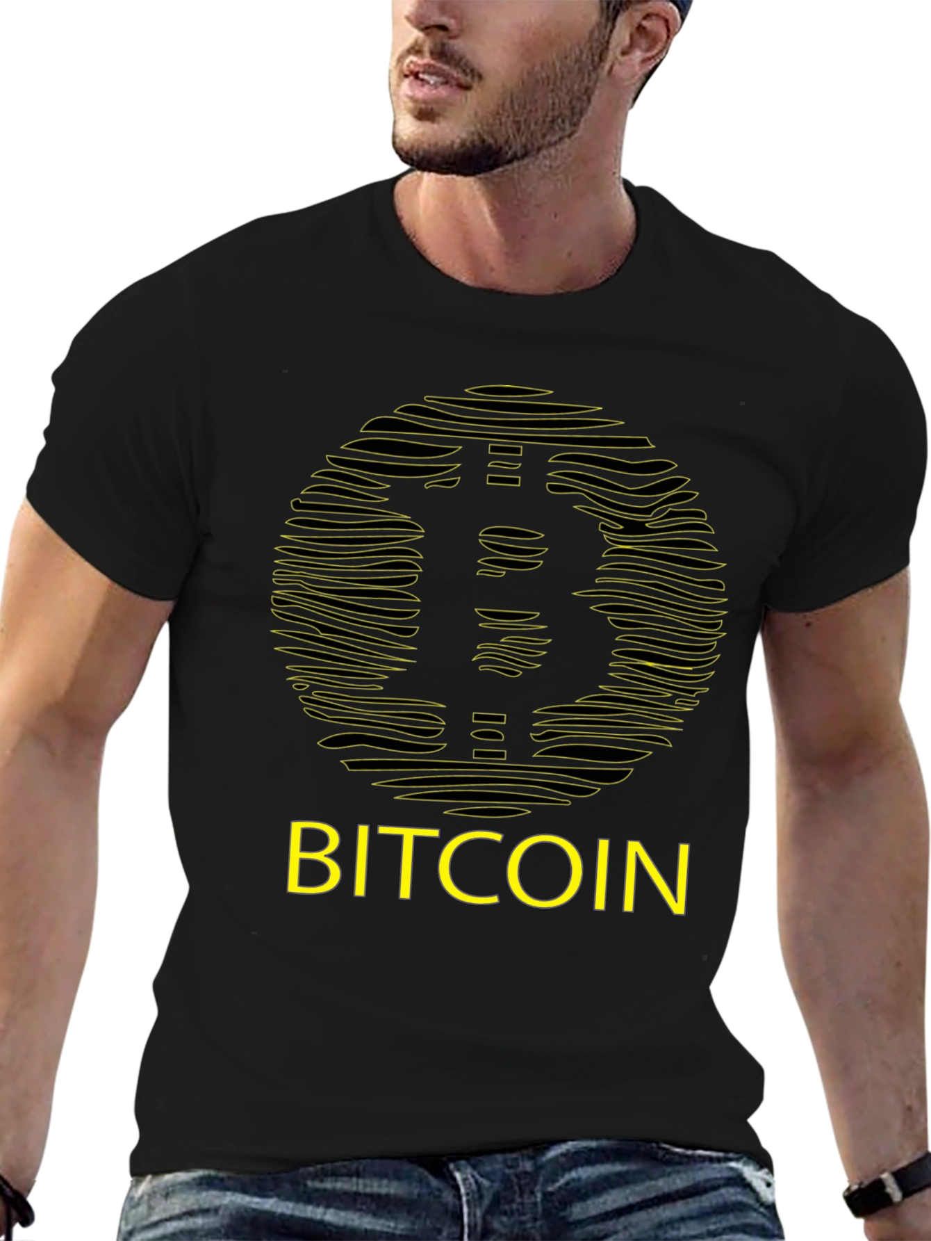 Bitcoin Graphic Tee - Crypto Currency Fan T-Shirt