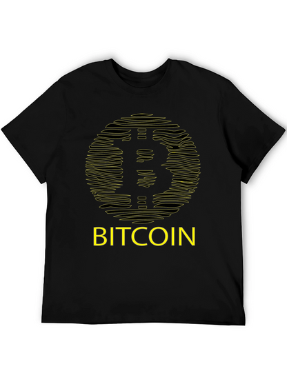 Bitcoin Graphic Tee - Crypto Currency Fan T-Shirt