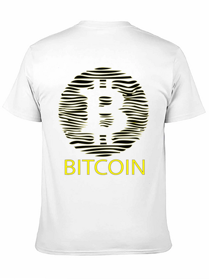 Bitcoin Graphic Tee - Crypto Currency Fan T-Shirt