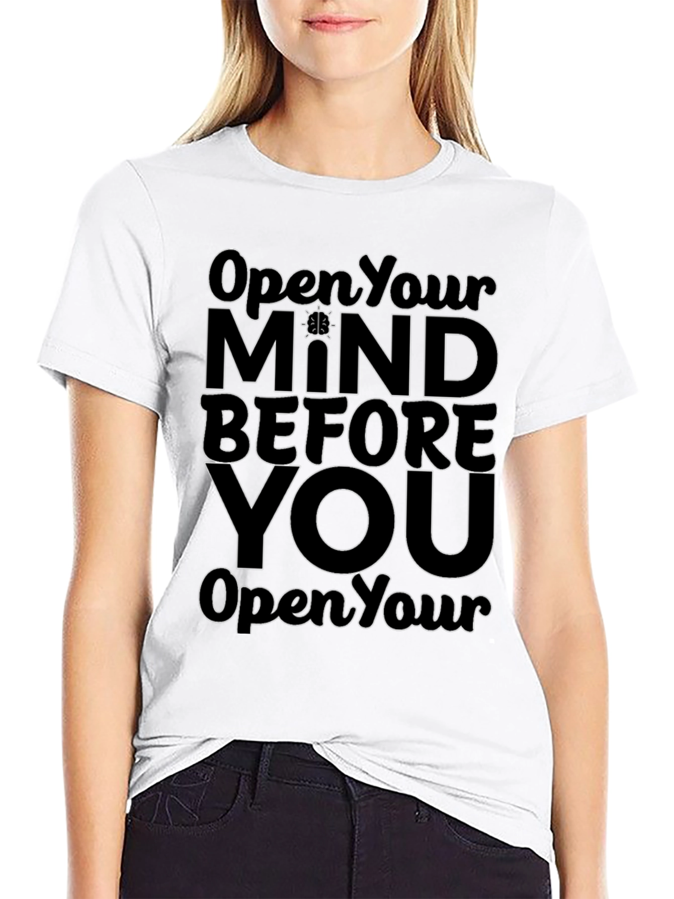 Open Your Mind Graphic T-Shirt