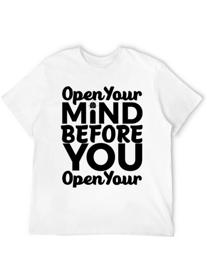 Open Your Mind Graphic T-Shirt